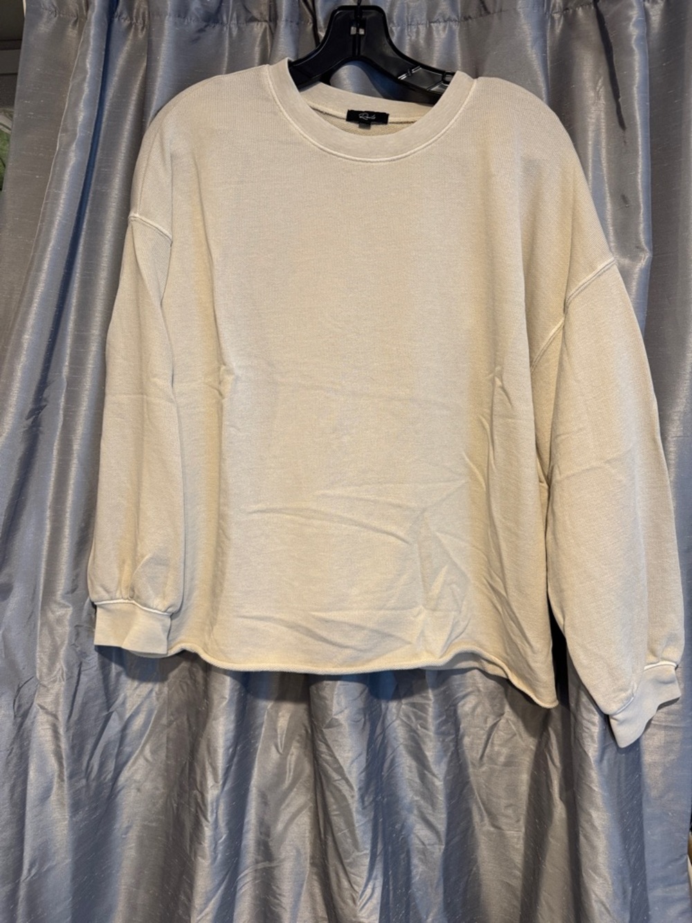 Rails Cream Crewneck Sweatshirt size Medium